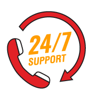 7/24 Technical Support
